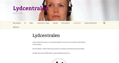 Desktop Screenshot of lydcentralen.no